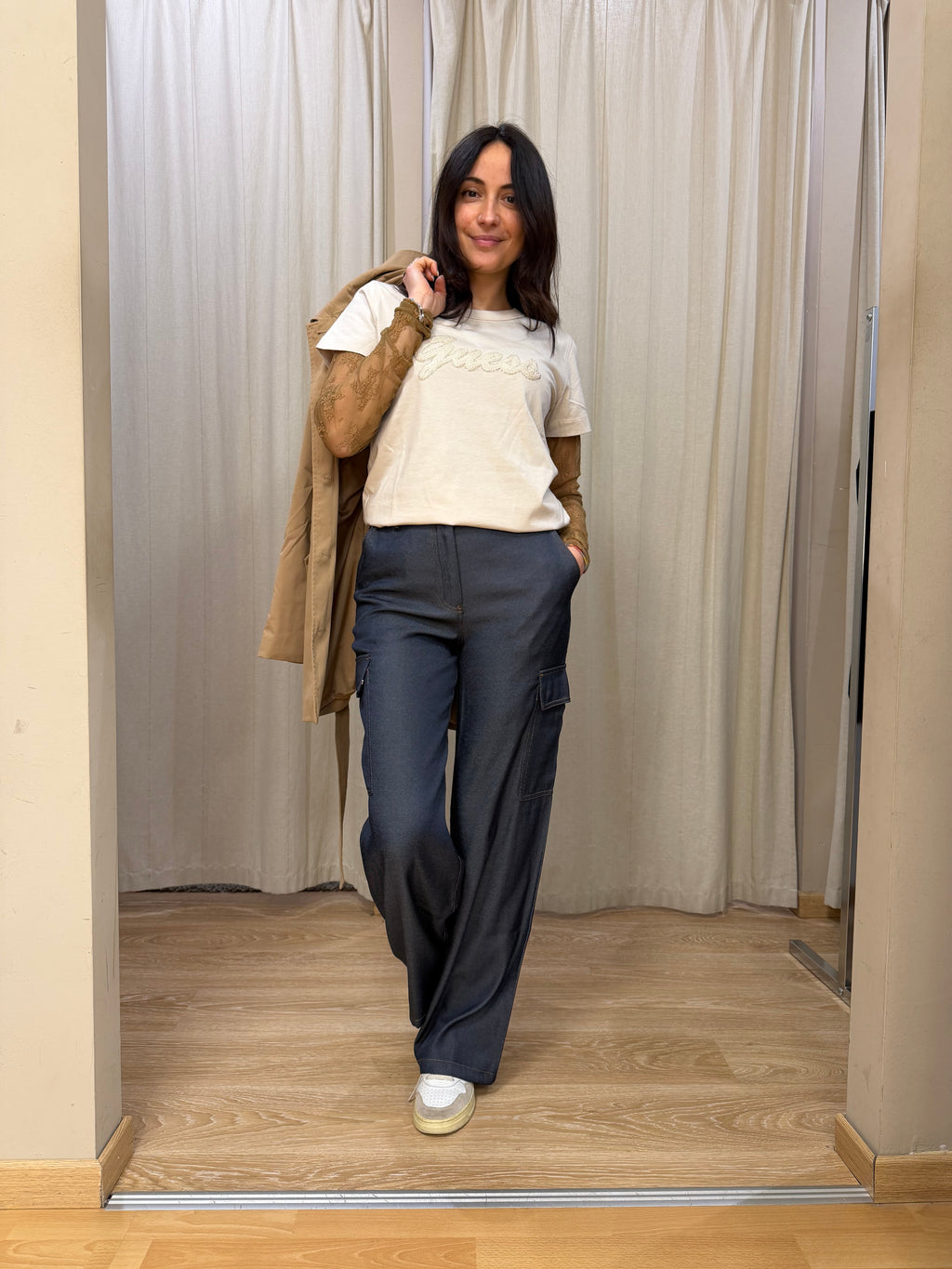 Pantalone cargo Guess