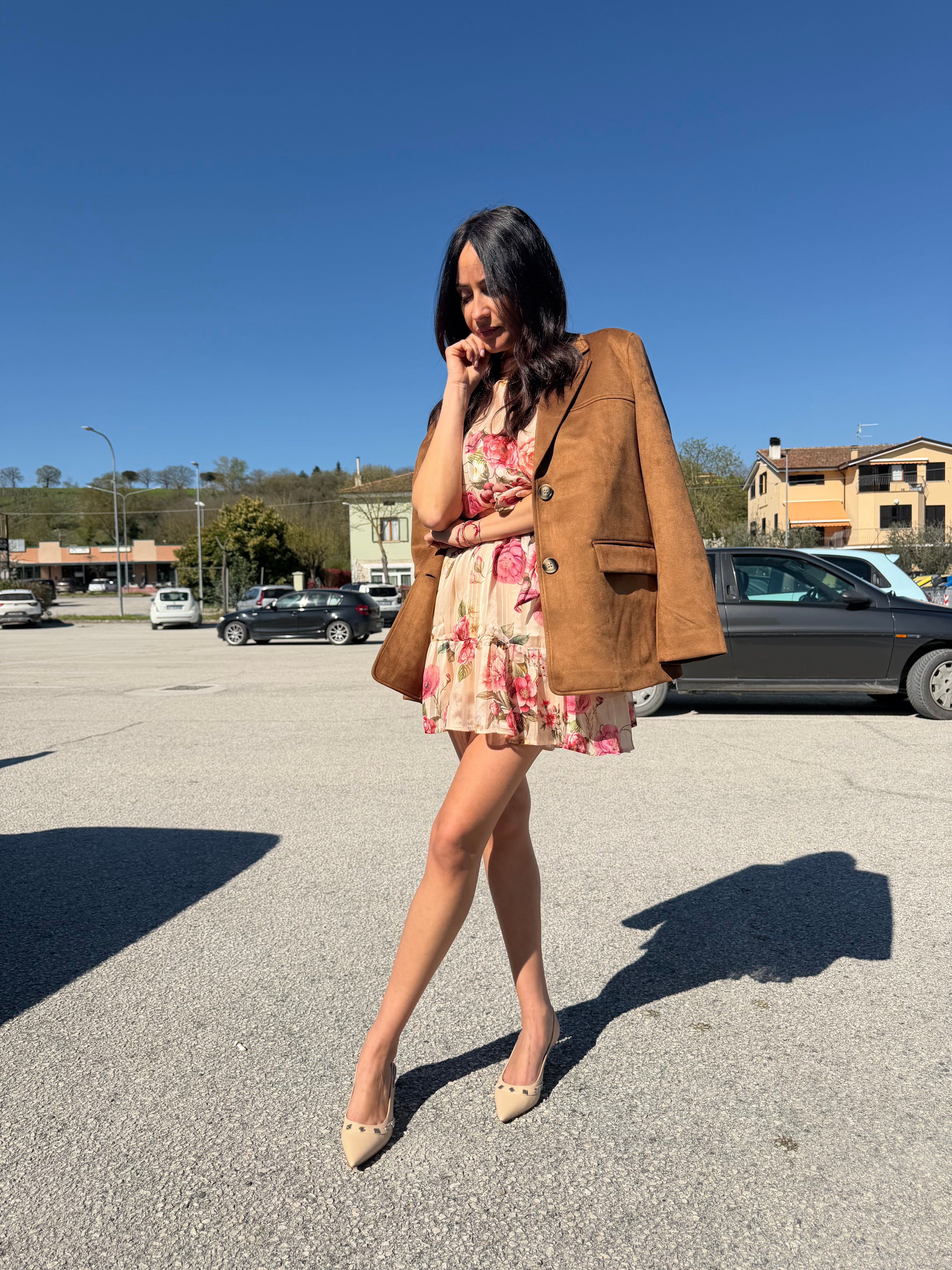 Giacca in suede Veromoda