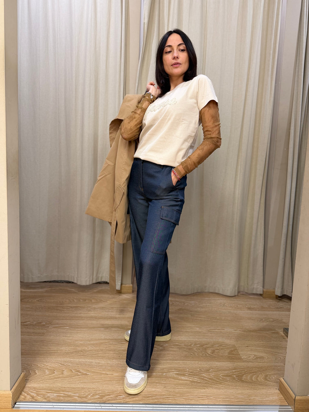 Pantalone cargo Guess