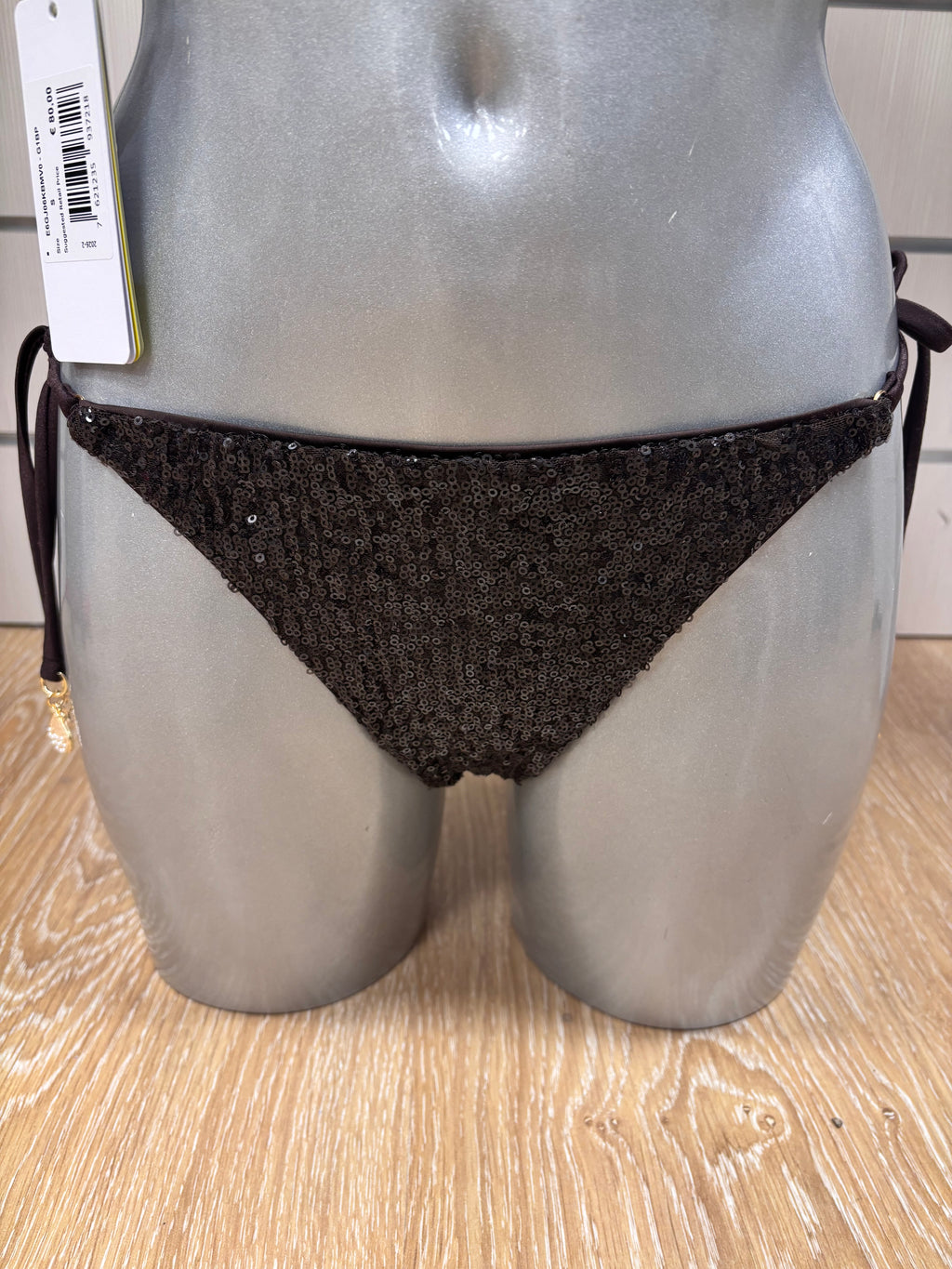 Slip bikini con lacci