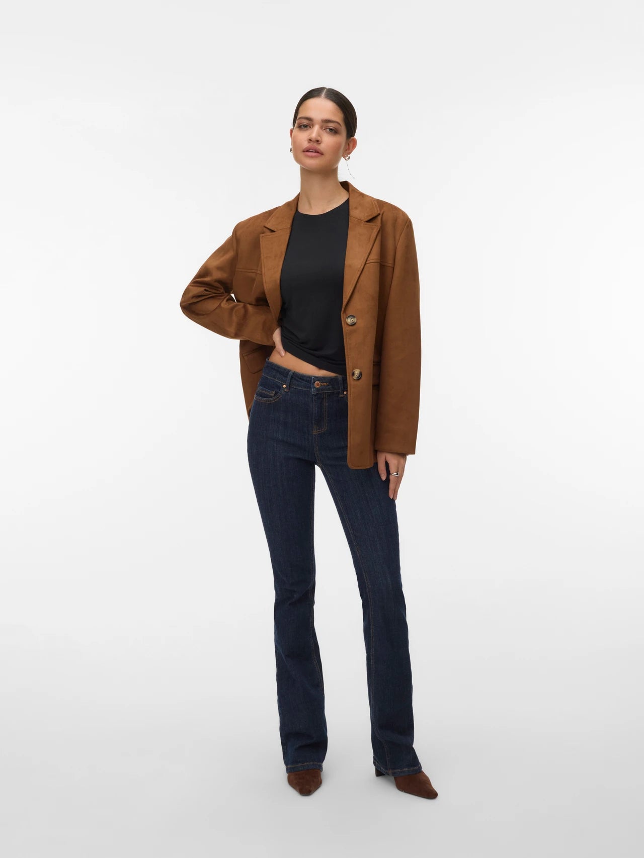 Giacca in suede Veromoda